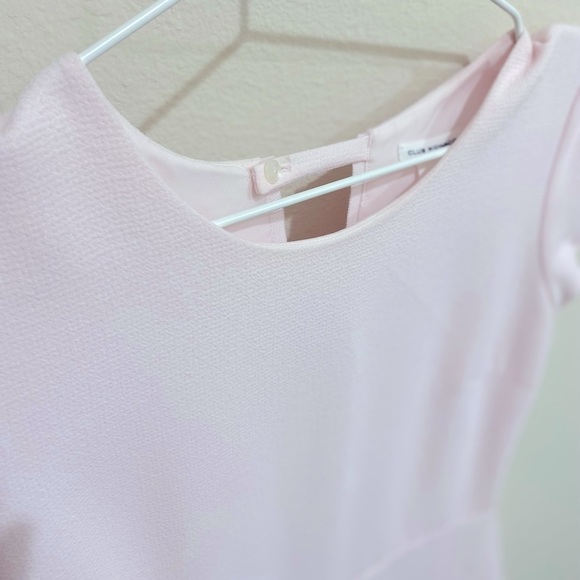 Club Monaco pastel pink scallop hem dress - Picture 10 of 13